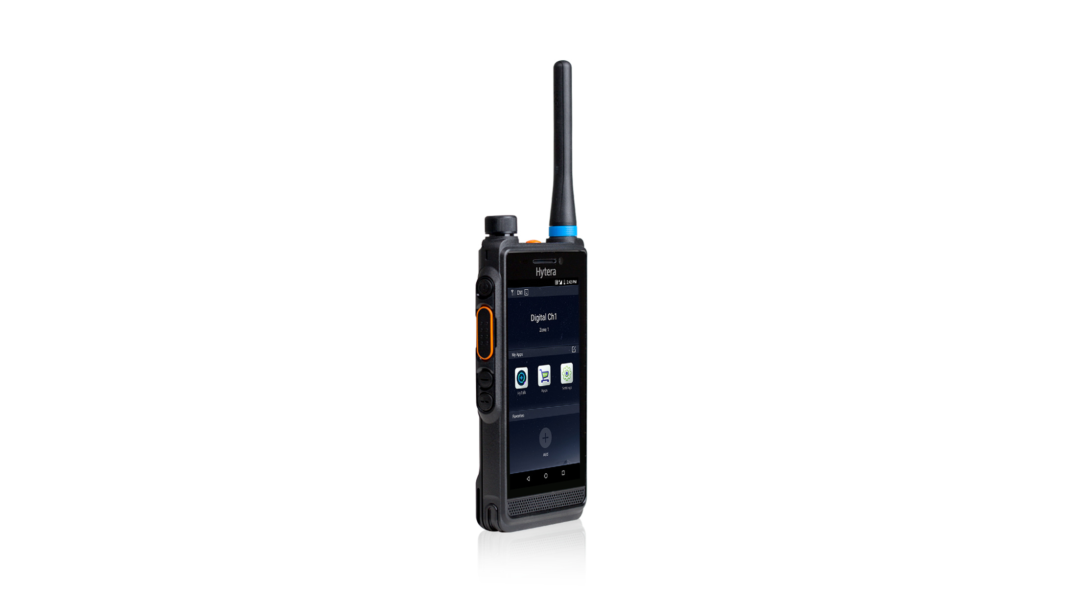 PDC550 (EOL) is a smart PoC radio which enables the collaboration of multiple communication modes